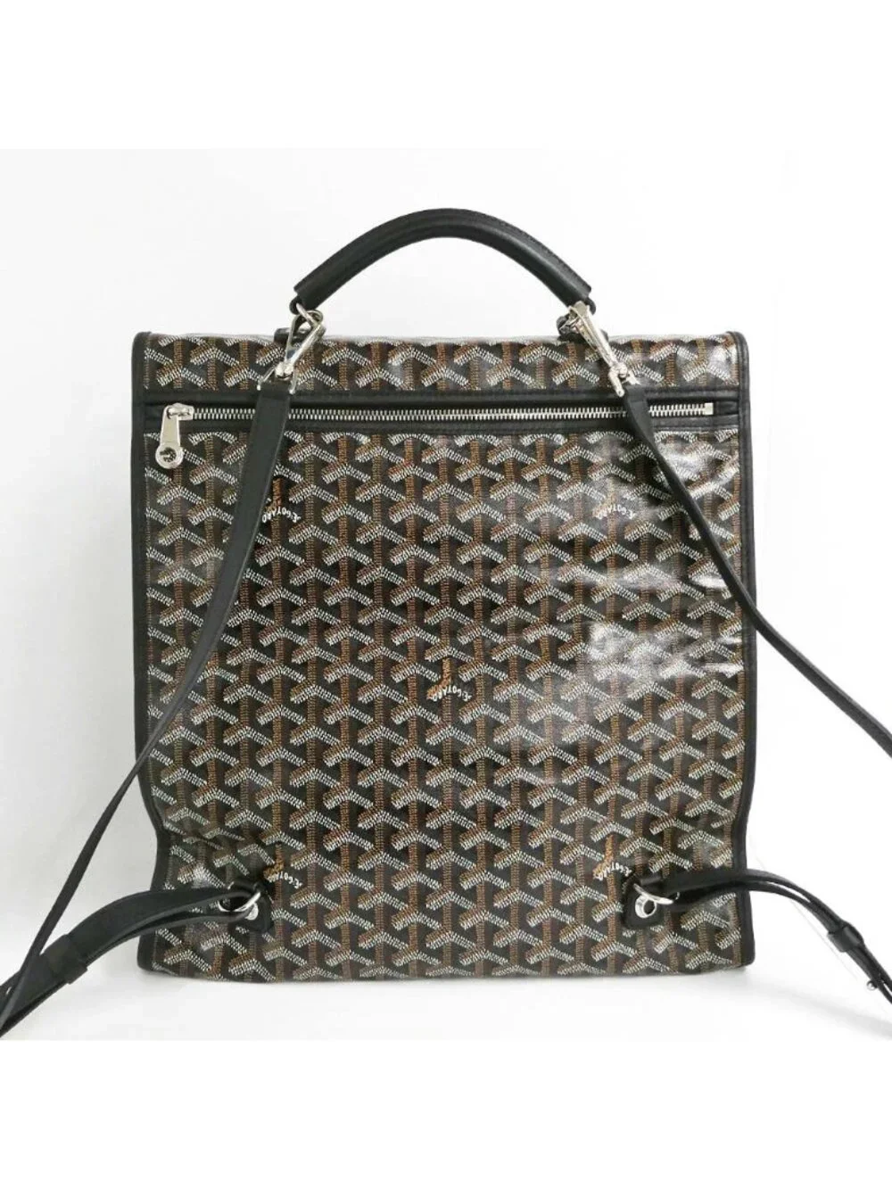 Goyard Saint Leger Backpack Handbag 2-Way Black